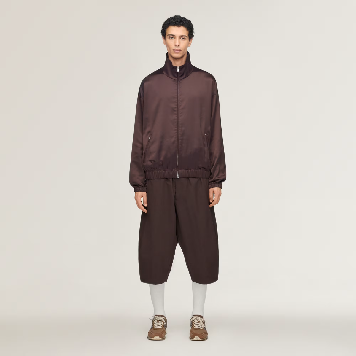 Adidas X Wales Bonner Y3 Ripstop Shorts Aurora Coffee/Chalk White