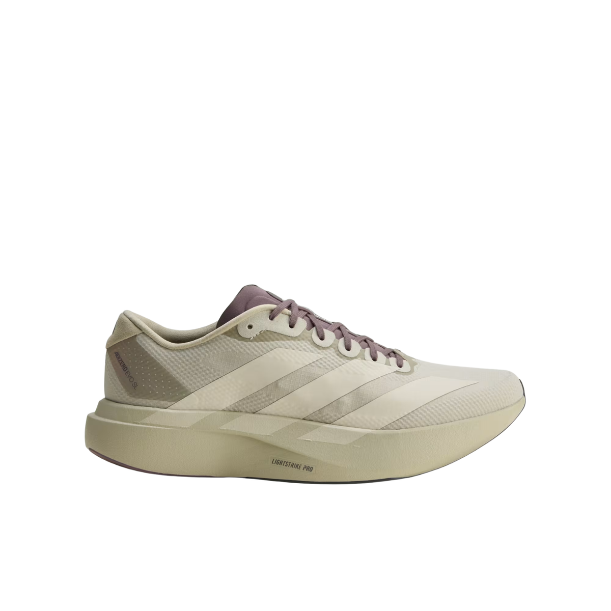 Adizero EVO SL Woven Putty Grey/Alumina/Shadow Fig JS2441