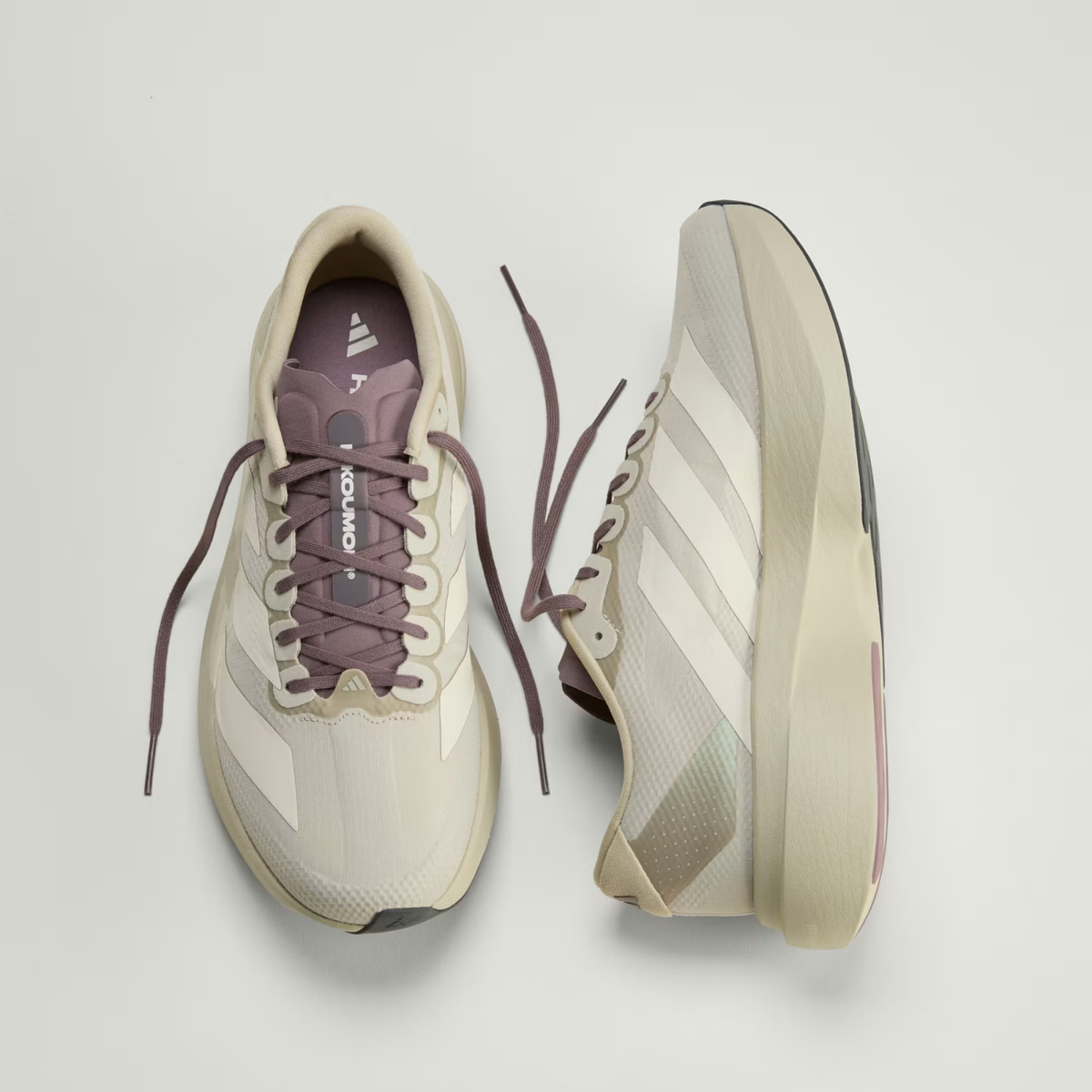 Adizero EVO SL Woven Putty Grey/Alumina/Shadow Fig JS2441