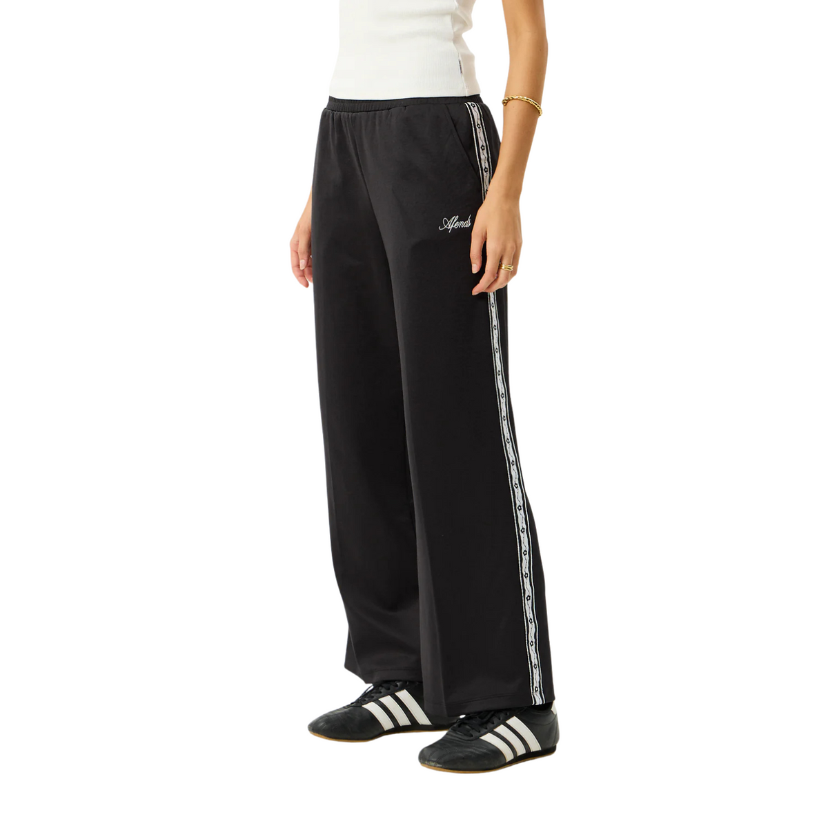 ダルクスポーツThorns Oversized Omen Sweat Pants Afends W Thorn Bound Sweat Pants Black I Momentum - Momentum Clothing
