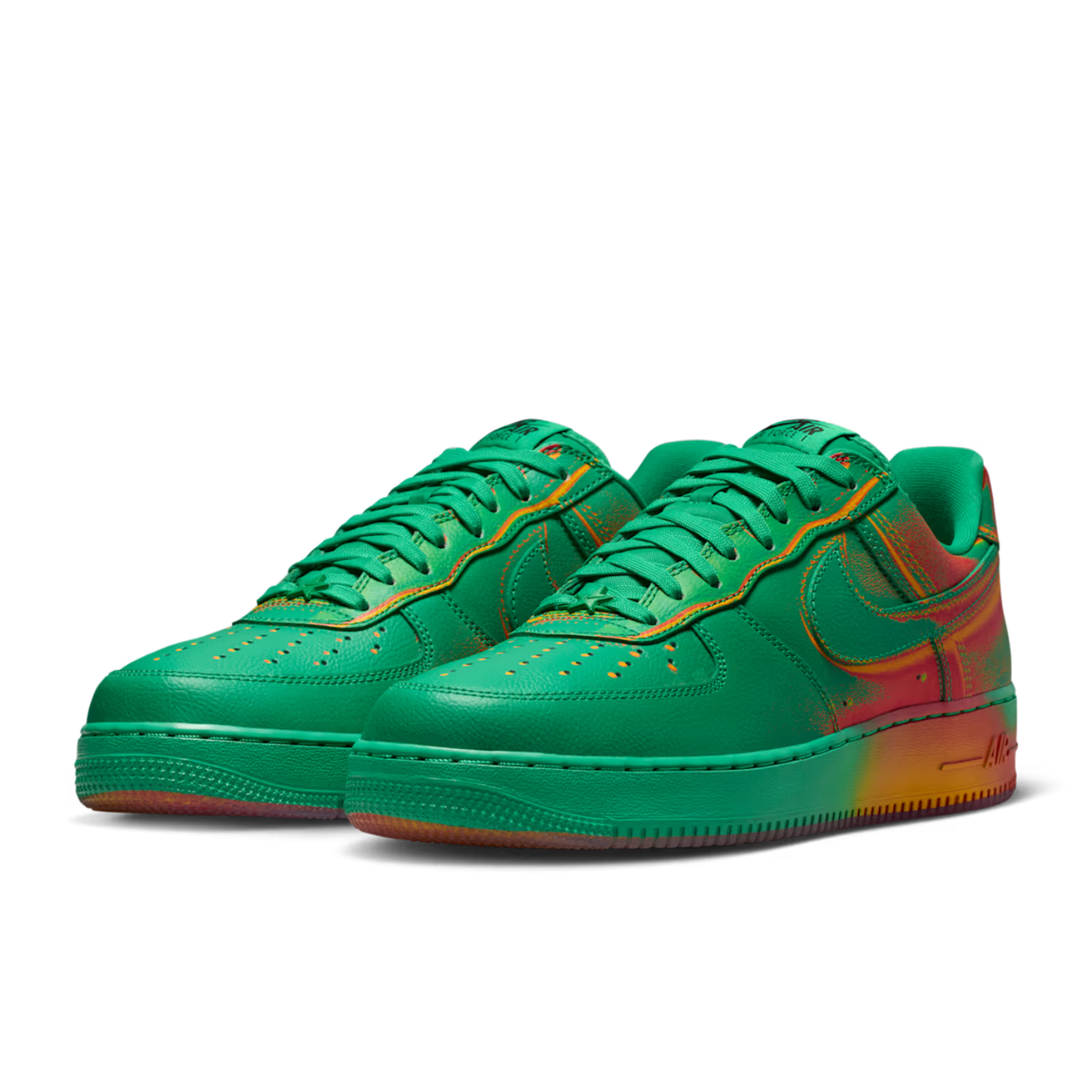 Air Force 1 Retro Low Stadium Green/Bright Crimson IB6834-300