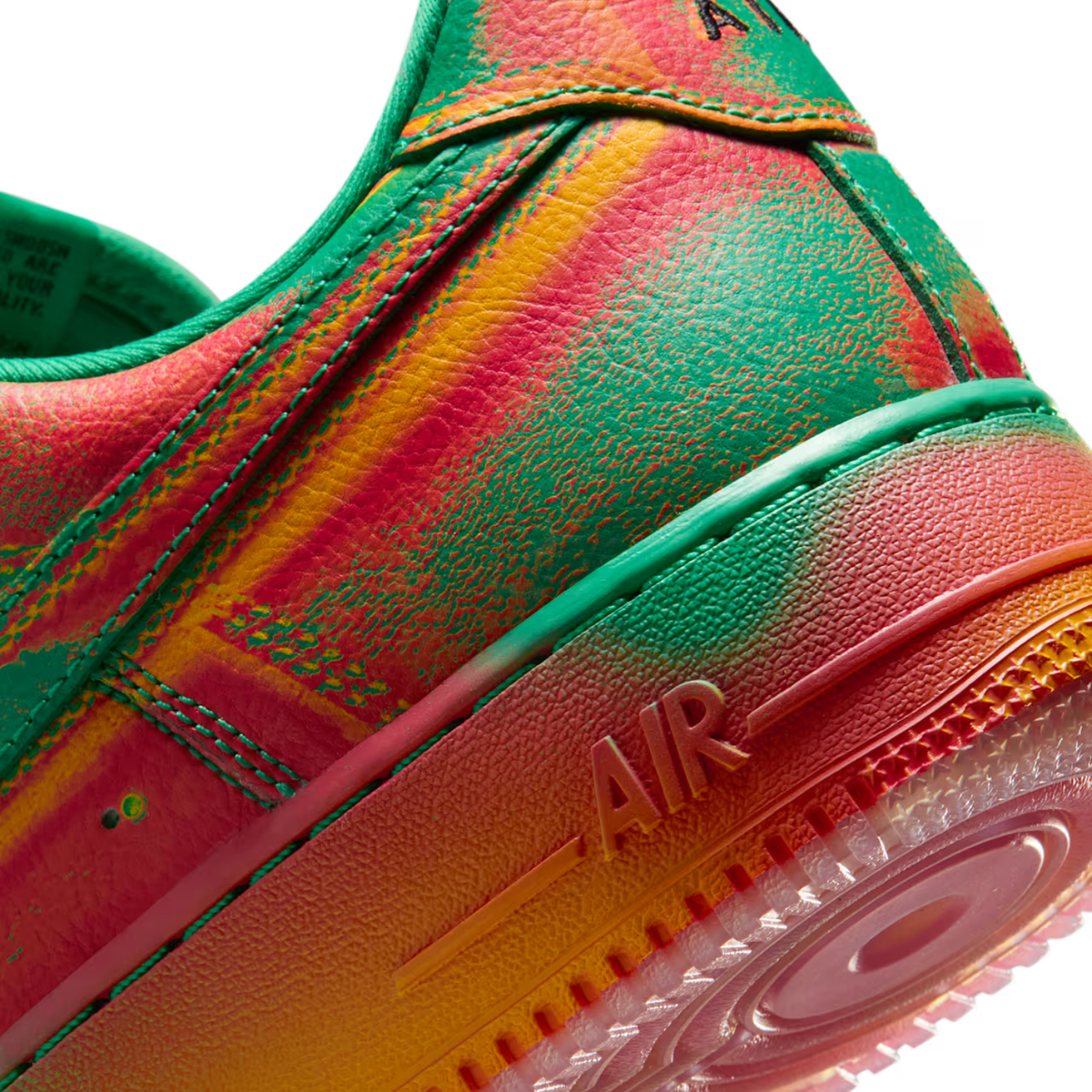 Air Force 1 Retro Low Stadium Green/Bright Crimson IB6834-300