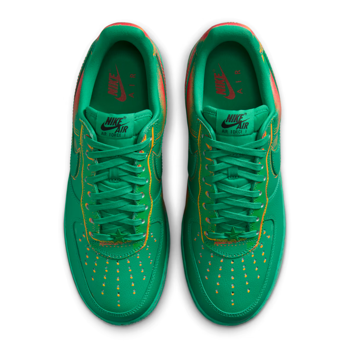 Air Force 1 Retro Low Stadium Green/Bright Crimson IB6834-300