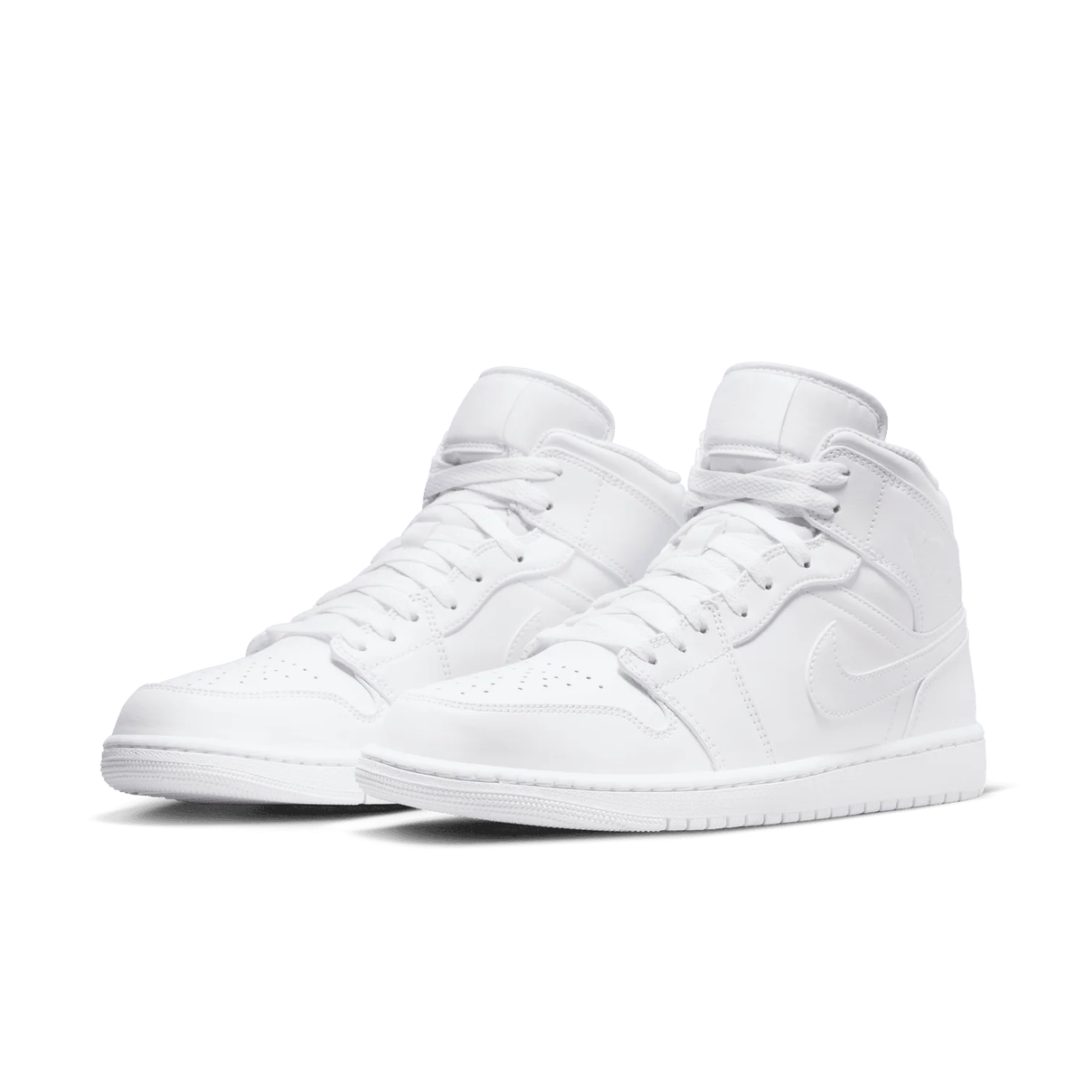 Air Jordan 1 Mid - White 554724-136