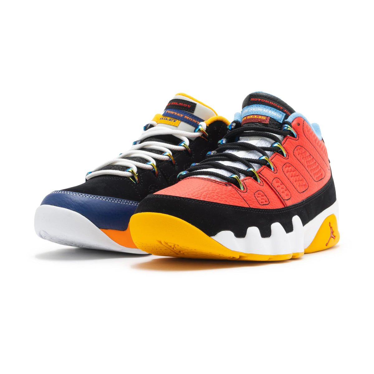 Air Jordan 9 Retro Low Black/Challenge Red/Deep Royal Blue IV6476-010