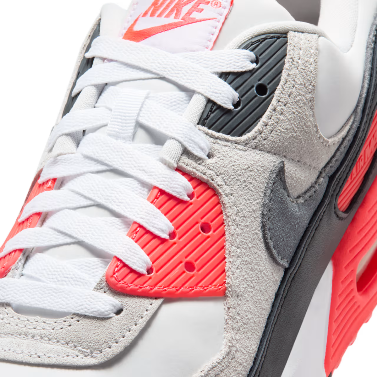 Air Max 90 White/Particle Grey/Lt Smoke Grey/Black IU1055-100