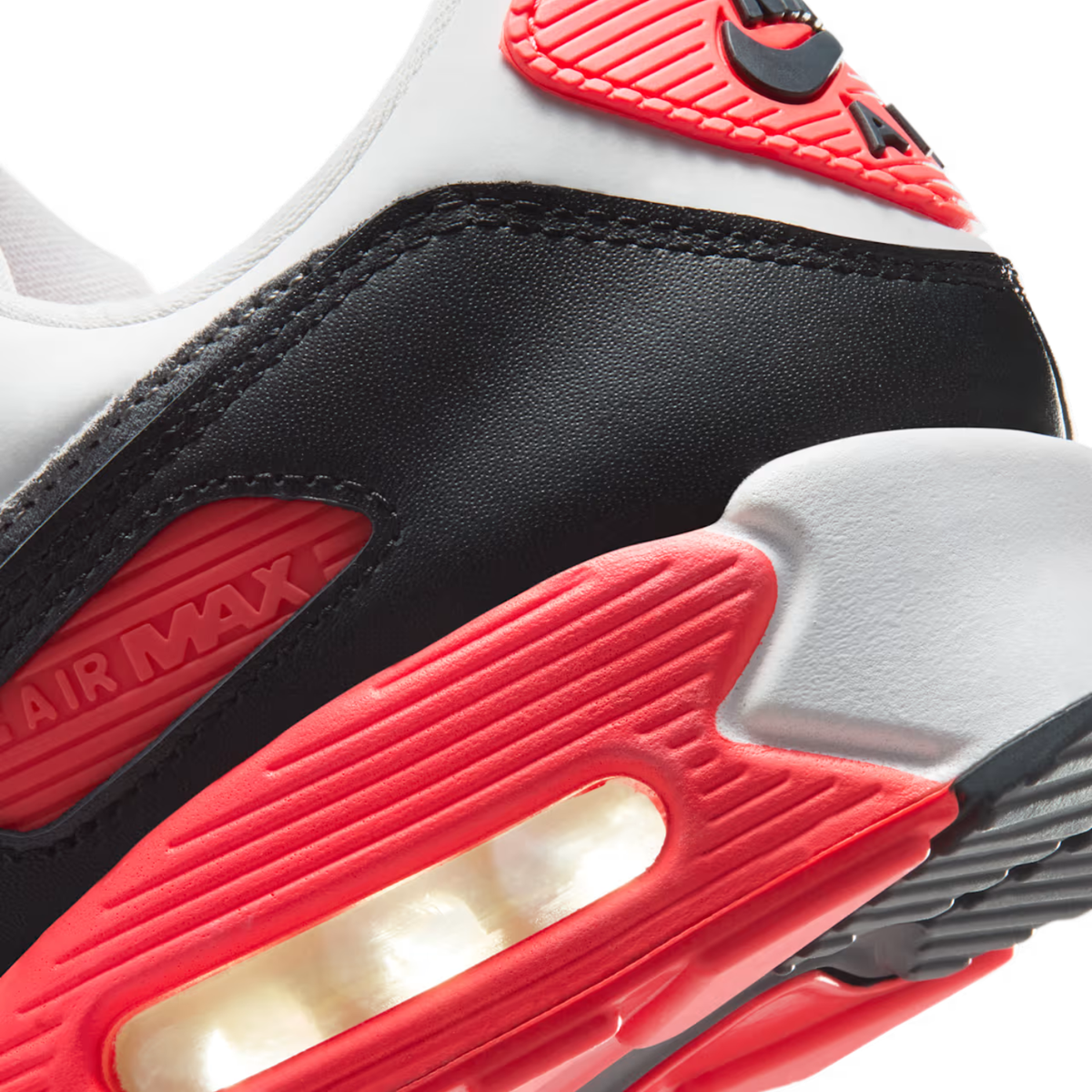 Air Max 90 White/Particle Grey/Lt Smoke Grey/Black IU1055-100