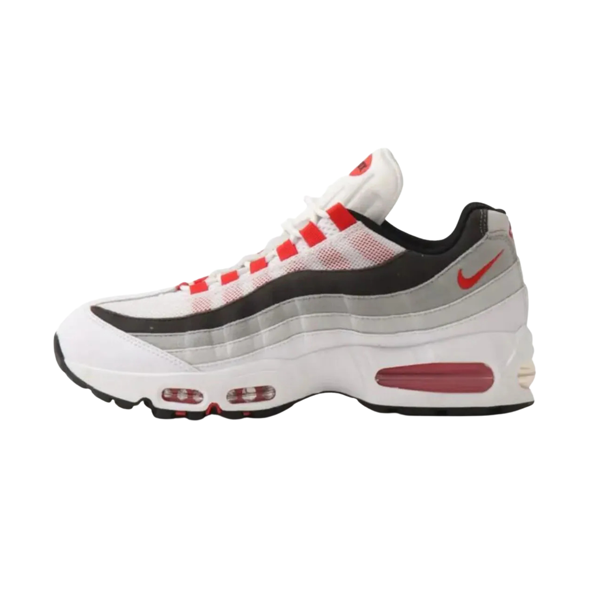 Air Max 95 Big Bubble Premium White/Comet Red/Neutral Grey