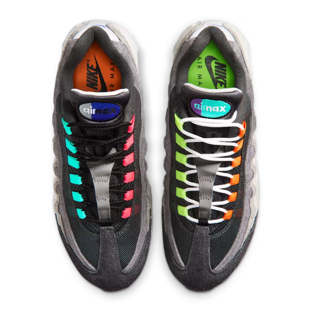 Air Max 95 Big Bubble Premium - Hyper Turquoise/Volt/Solar Red IU2636-300