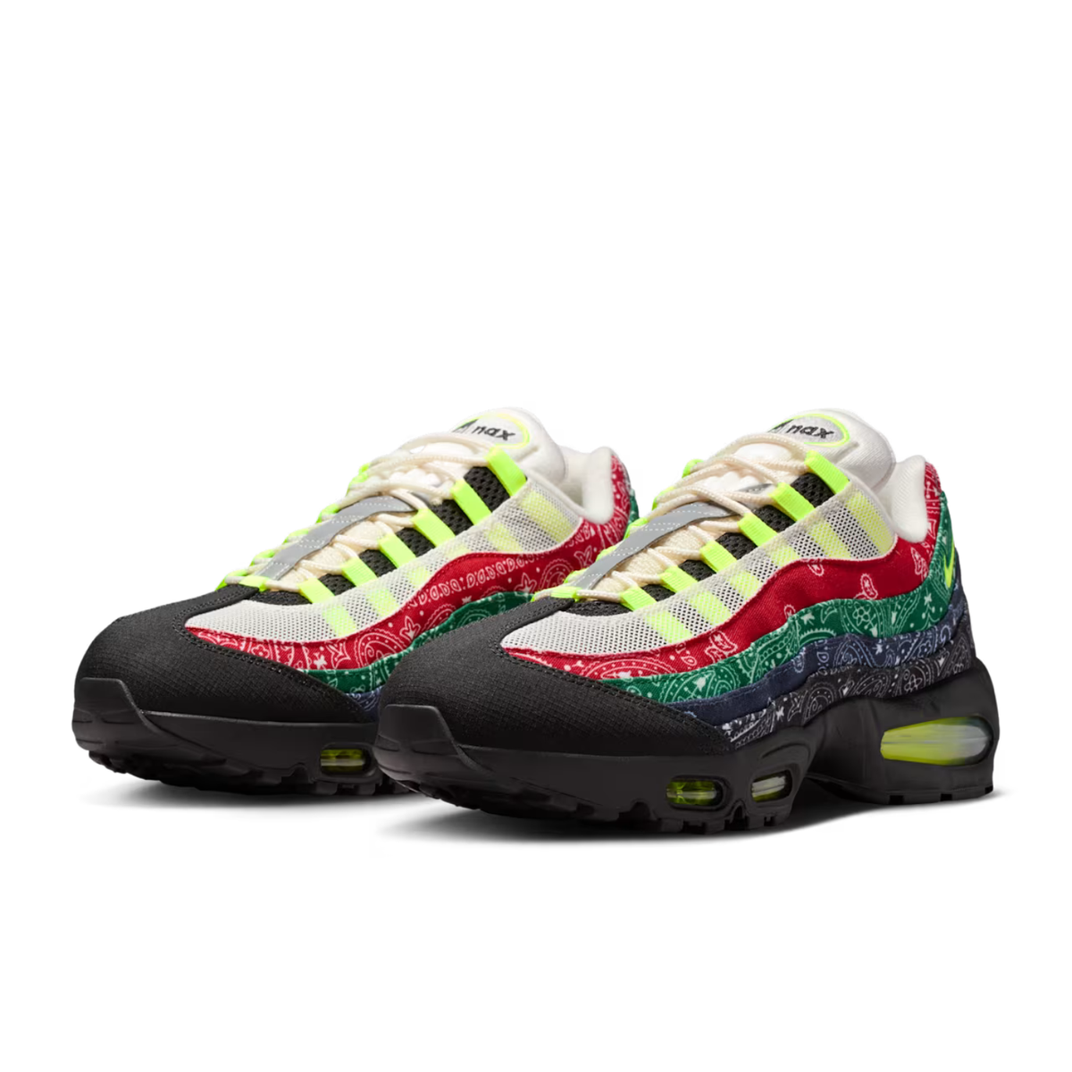 Air Max 95 Big Bubble Sail/Volt/University Red/Sport Green IQ0620-100