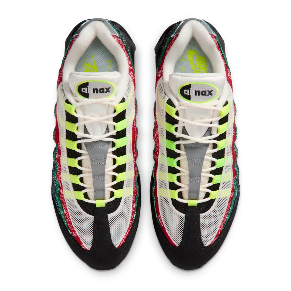 Air Max 95 Big Bubble Sail/Volt/University Red/Sport Green IQ0620-100