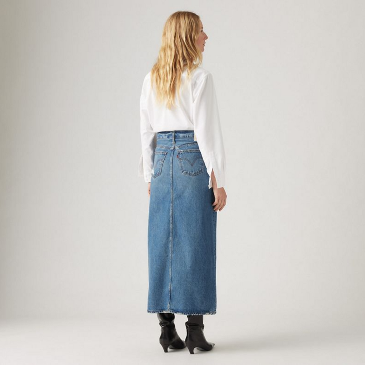W ANKLE COLUMN SKIRT