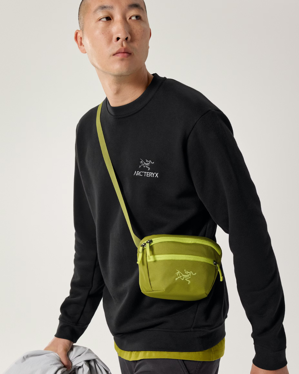 Arc'Teryx Emblem Fleece Crew Black