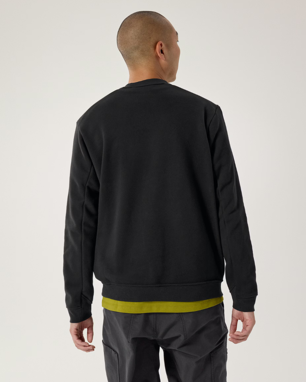 Arc'Teryx Emblem Fleece Crew Black