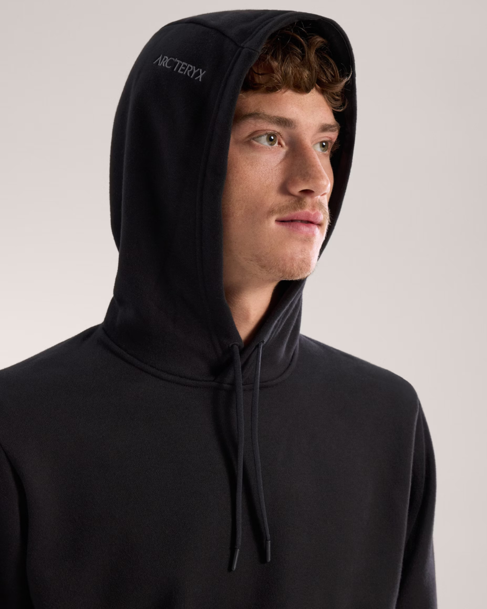 Arc'Teryx Emblem Fleece Hoody Black I Momentum - Momentum Clothing