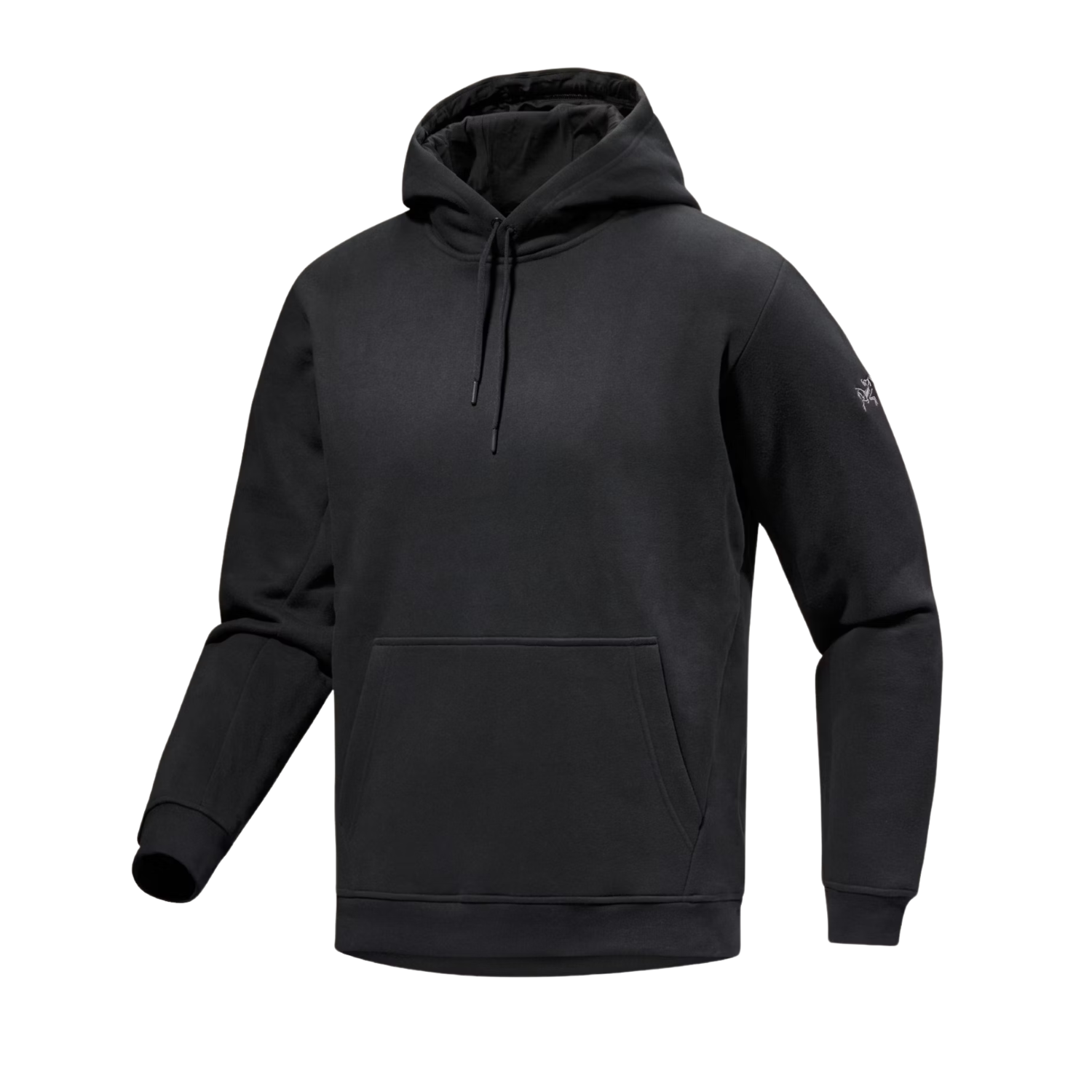 Arc'Teryx Emblem Fleece Hoody Black I Momentum - Momentum Clothing