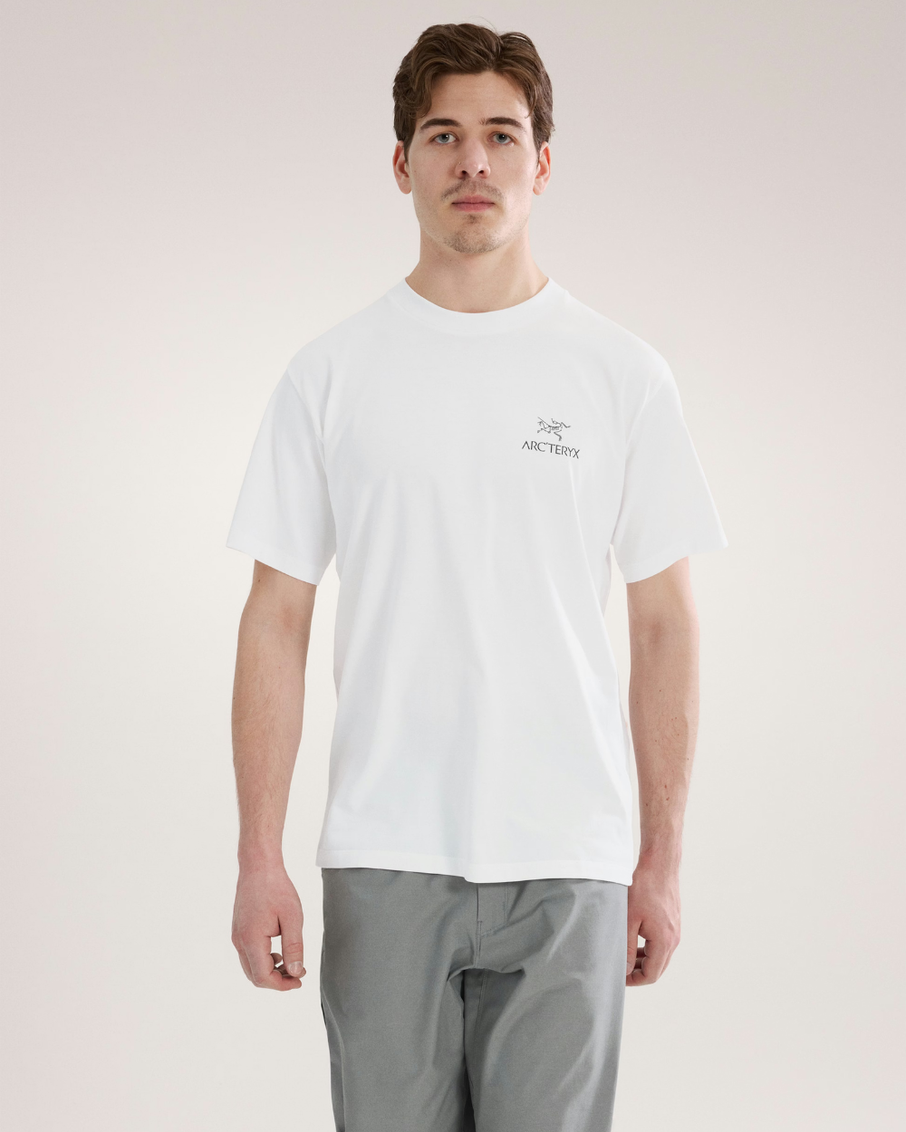 Arc'Teryx Kragg SL Cotton Bird SS T-Shirt White Light/Black