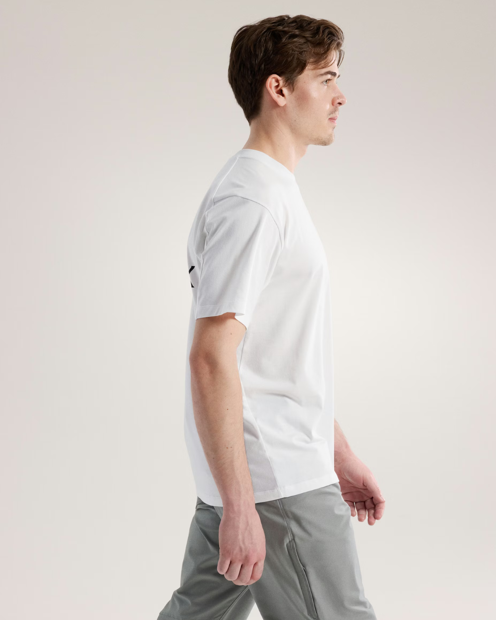 Arc'Teryx Kragg SL Cotton Bird SS T-Shirt White Light/Black