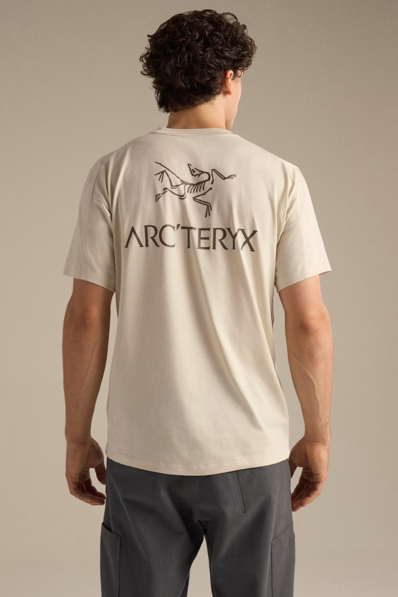 Arc'Teryx Kragg SL Cotton Bird Word SS - Sea Salt/Mongoose 