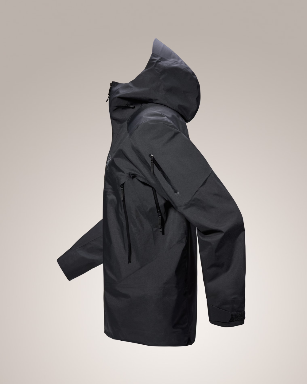 Vintage Y2k Arc'teryx 🧡 Nylon Reflective Logo Jacket 00's