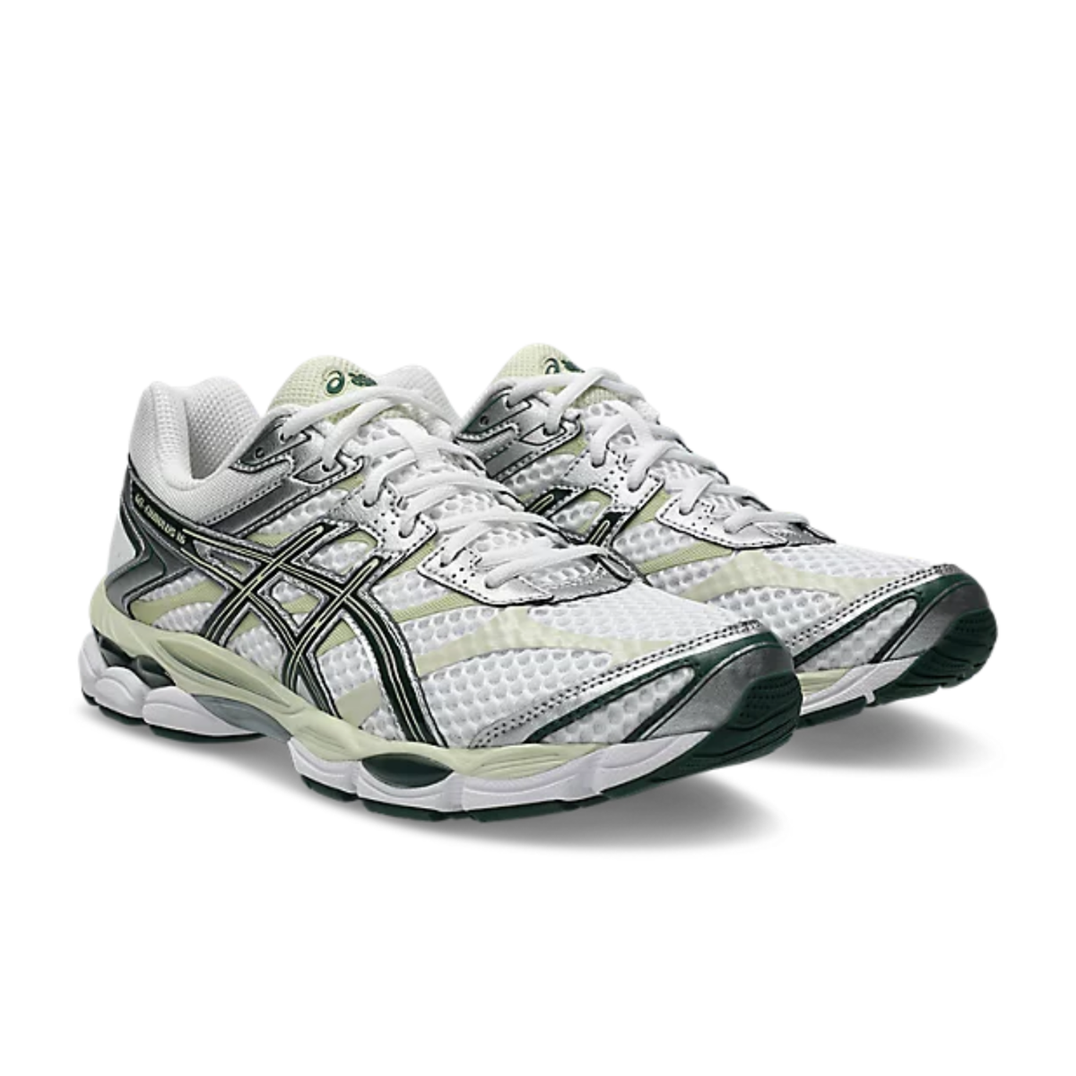 Asics Gel-Cumulus 16 White/Forest Night