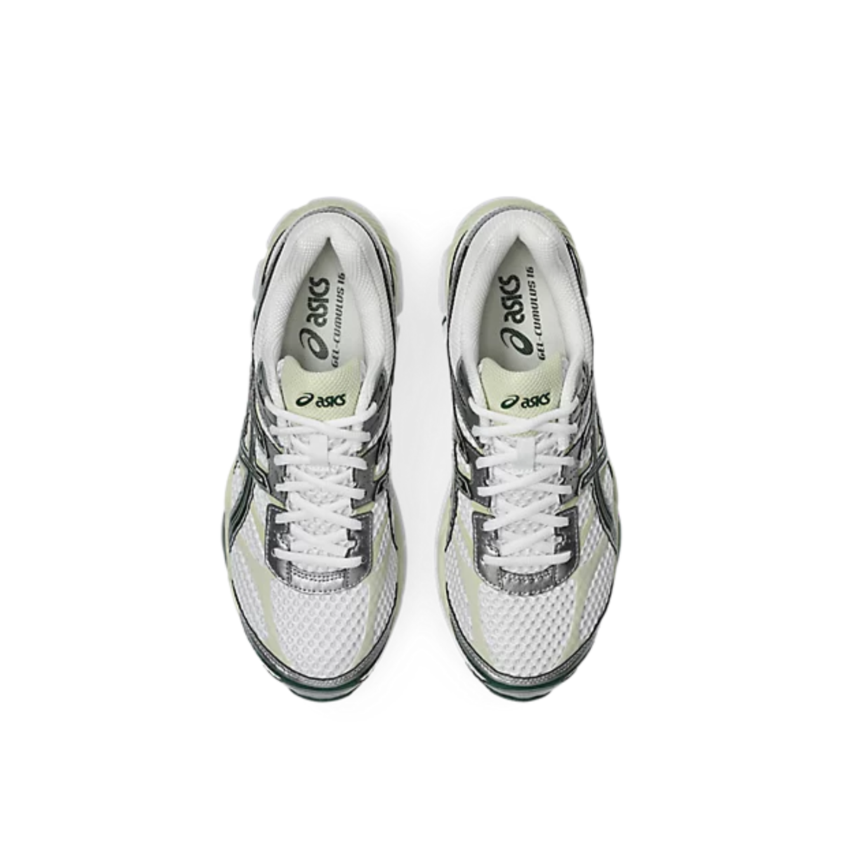 Asics Gel-Cumulus 16 White/Forest Night