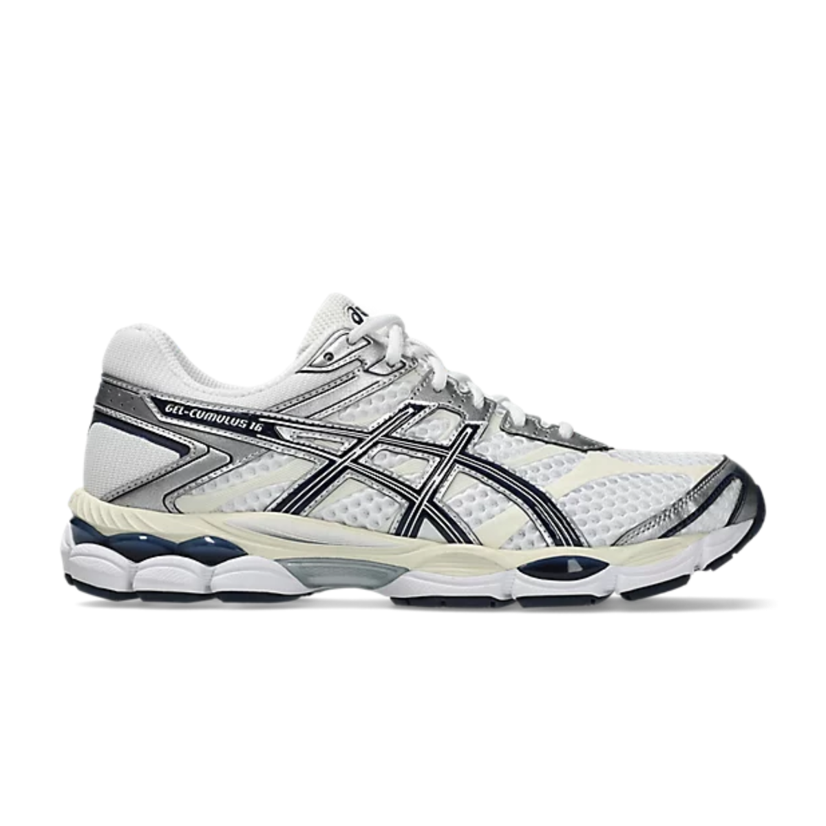 Asics Gel-Cumulus 16 White/Midnight 
