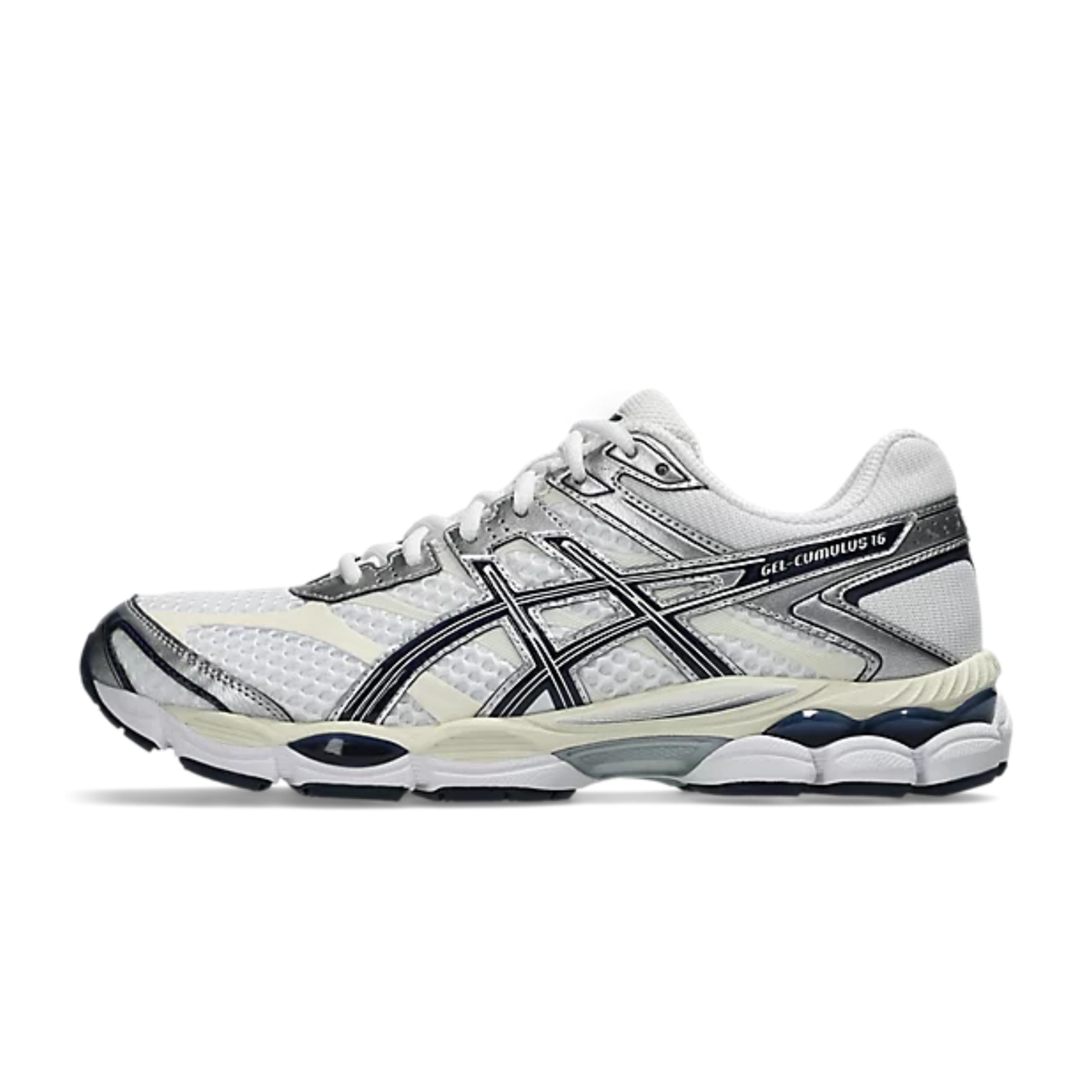 Asics Gel-Cumulus 16 White/Midnight 