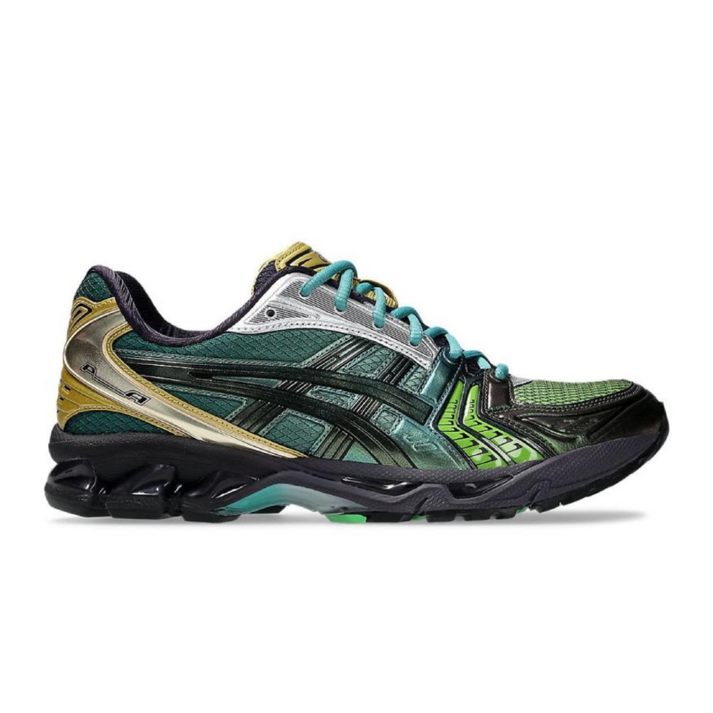 Asics Gel Kayano 14 X Pedro Andrade Gradation Green Metal Green I Momentum Momentum Clothing