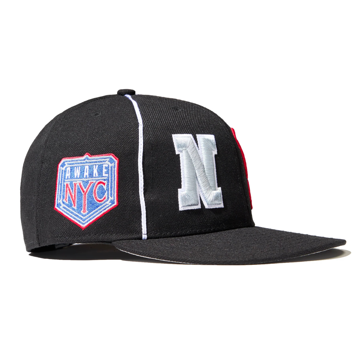 Awake Champs Fitted Cap Black