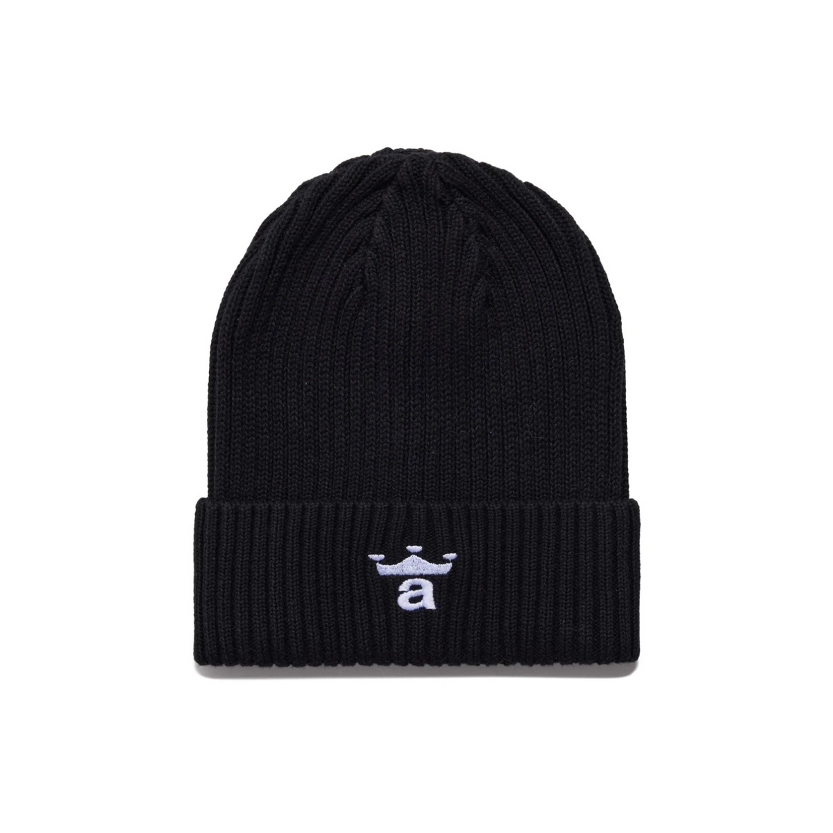 Awake Crown A Cable Beanie - Black