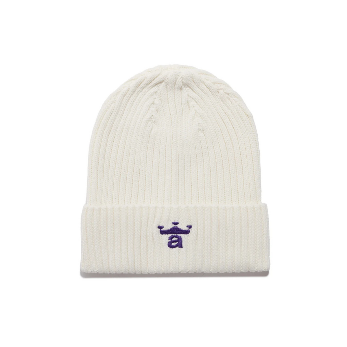 Awake Crown A Cable Beanie - Cream