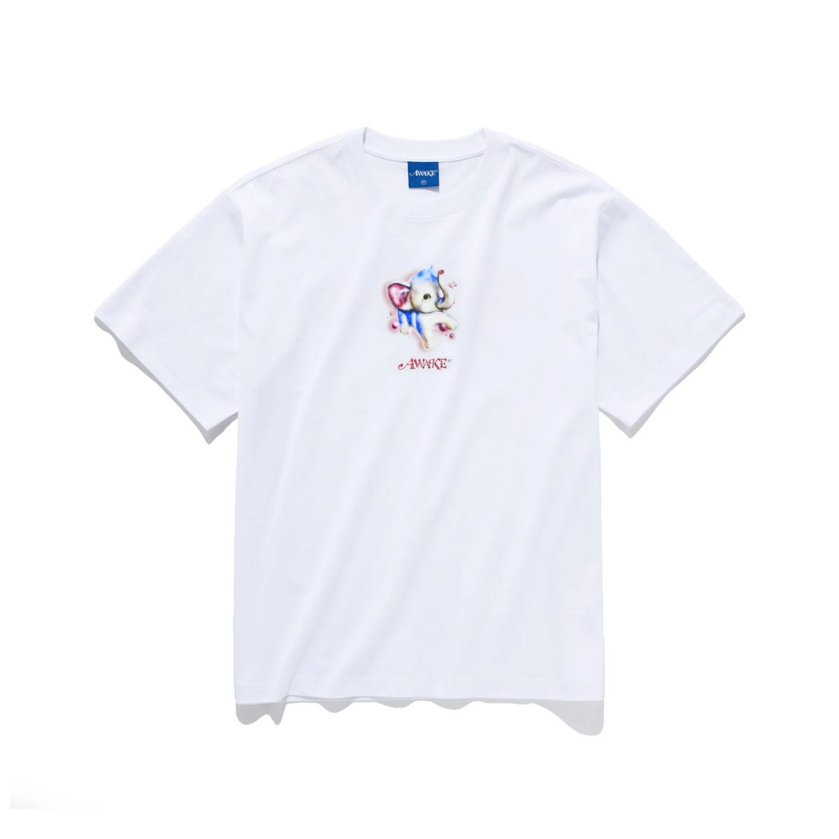 Awake Elephant Tee White 