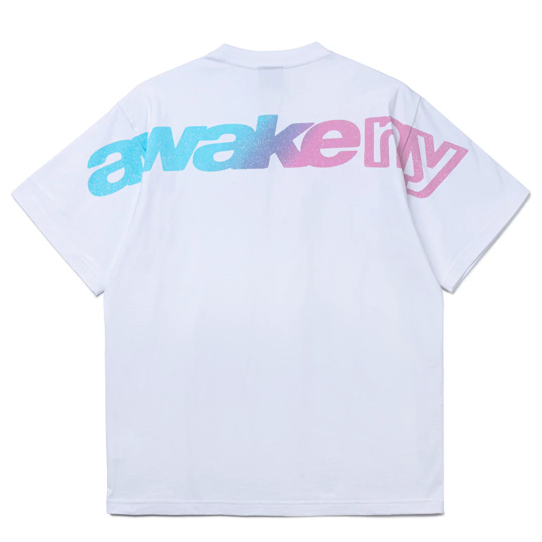 Awake Gradient Sport Tee White