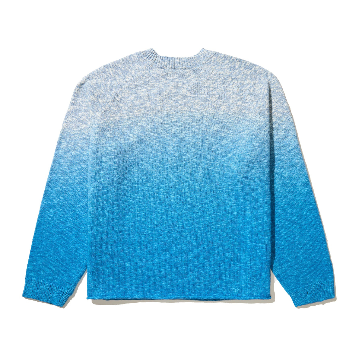 Awake Hand Dip-Dyed Knit Blue