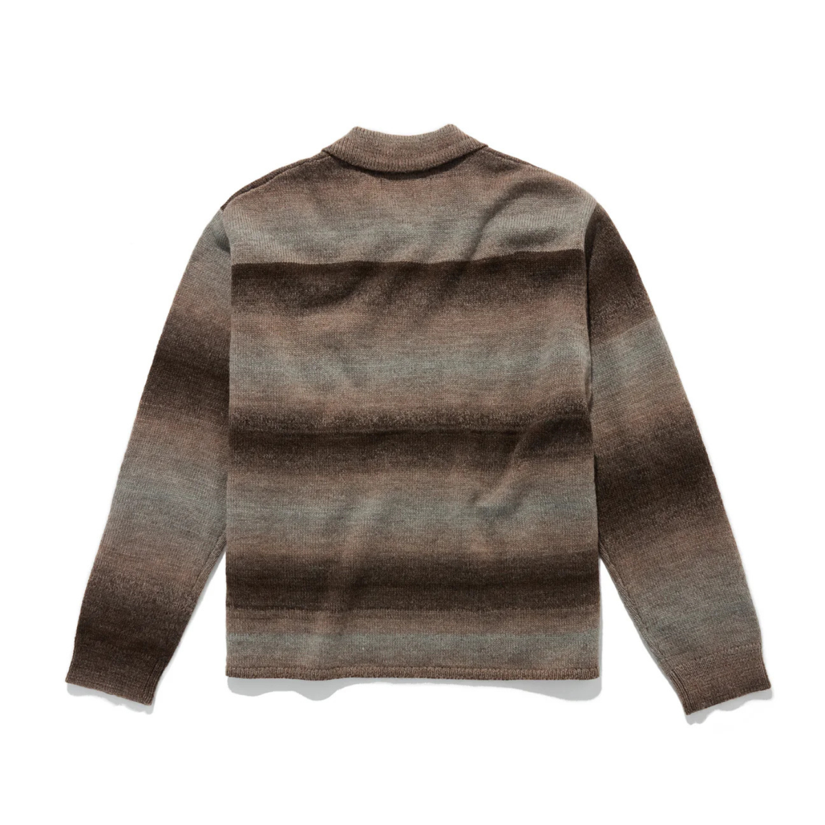 Awake Knit Polo Brown