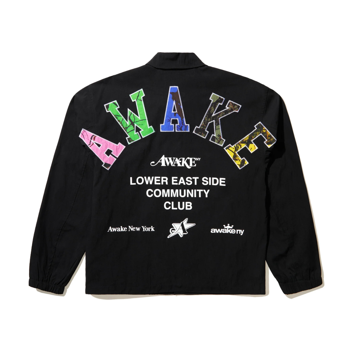 Awake LES Community Coaches Jacket Black