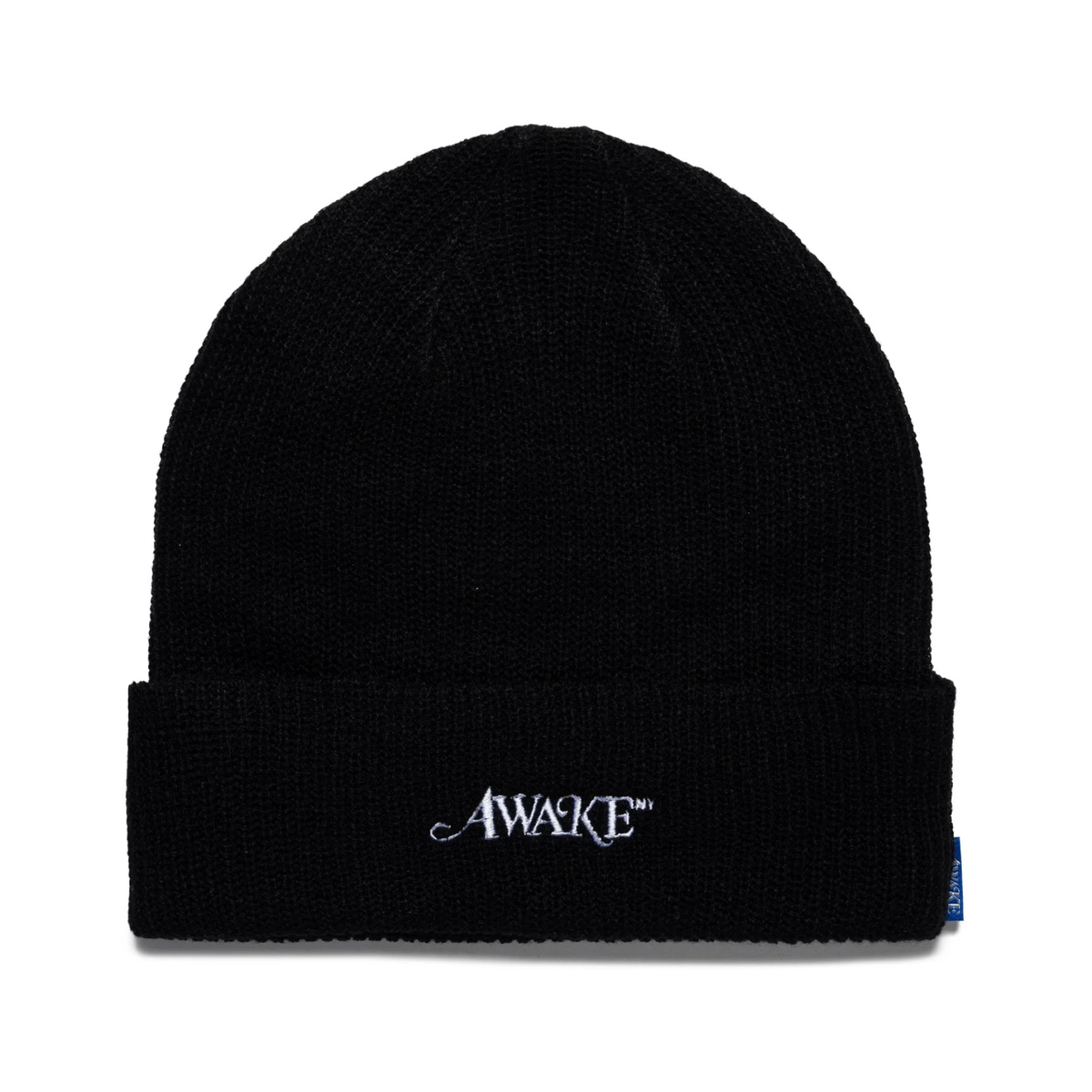 Awake Loose Gauge Knit Beanie Black