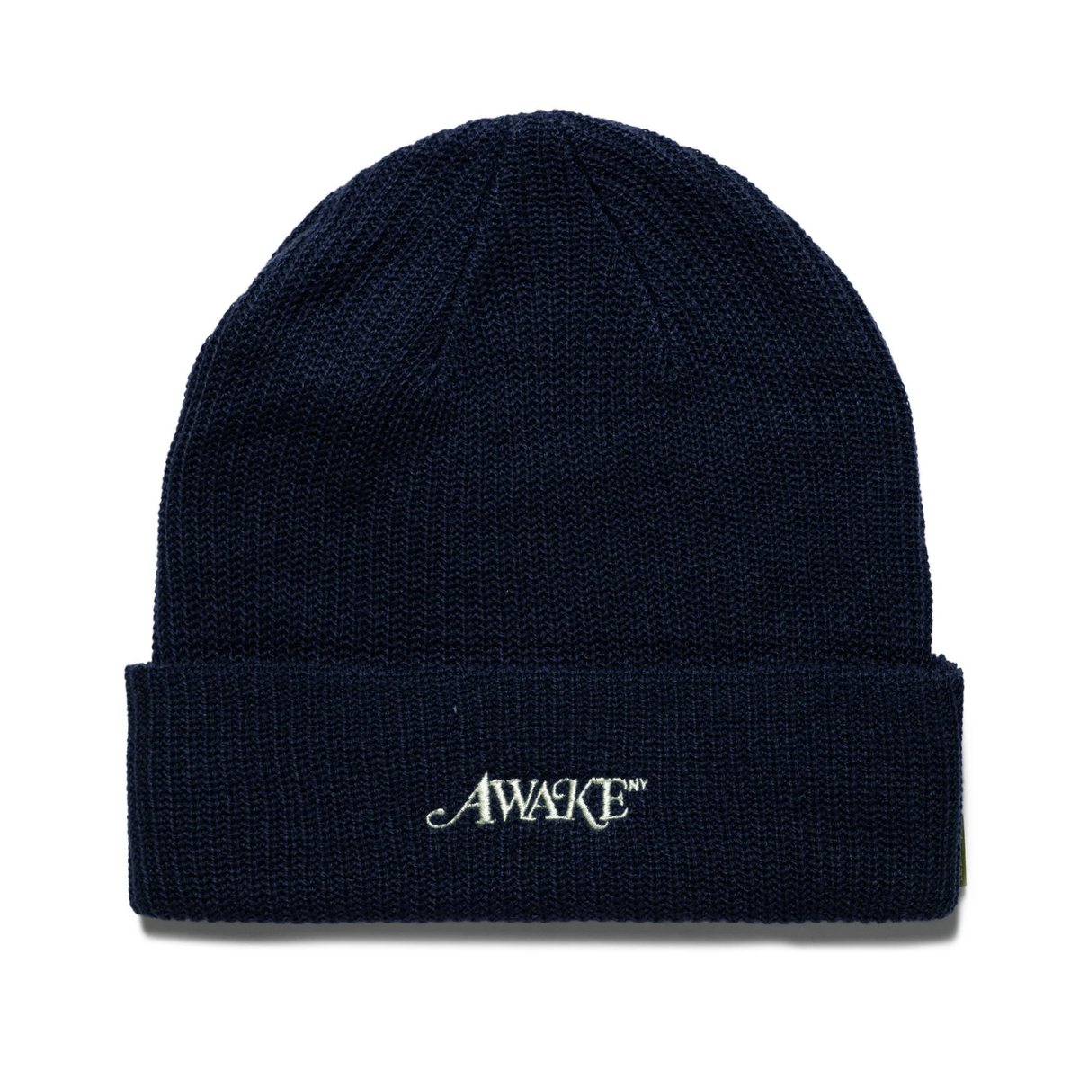 Awake Loose Gauge Knit Beanie Navy