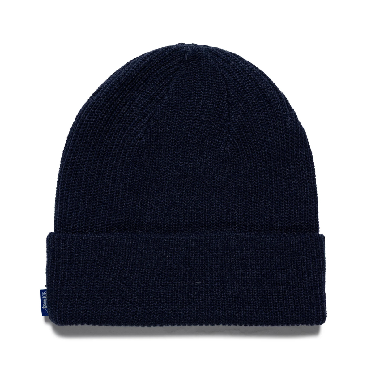 Awake Loose Gauge Knit Beanie Navy