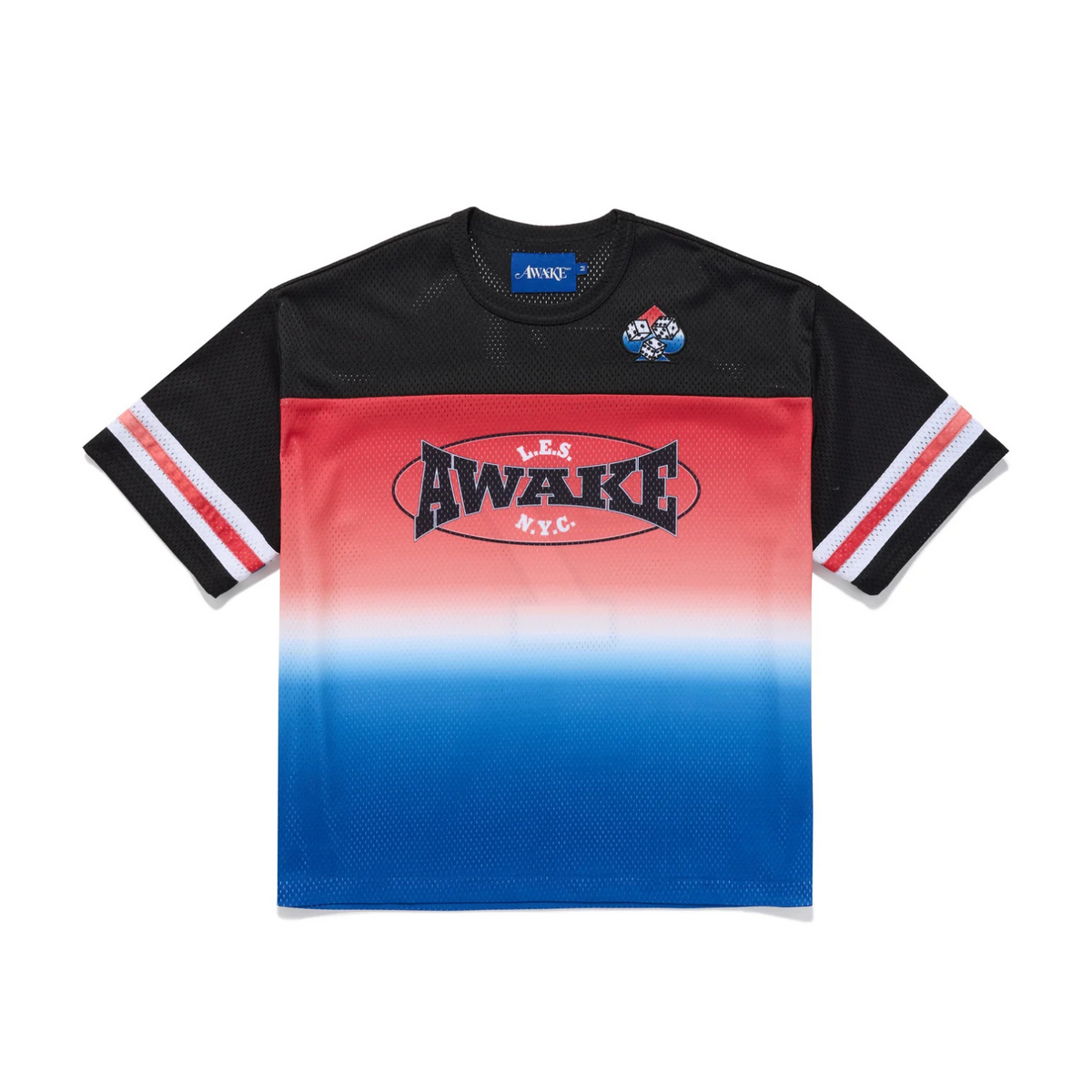 Awake Mesh Football Jersey - Black Multi