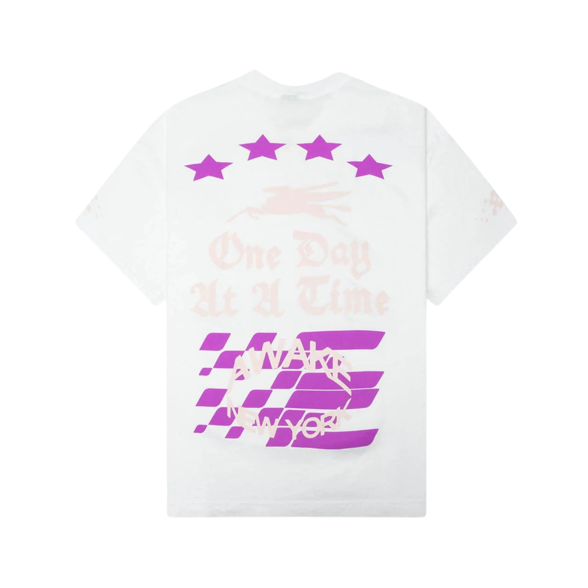 Awake One Day At A Time Tee White