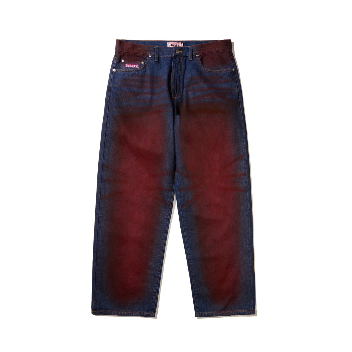 Awake Orchad St.Baggie Denim Red