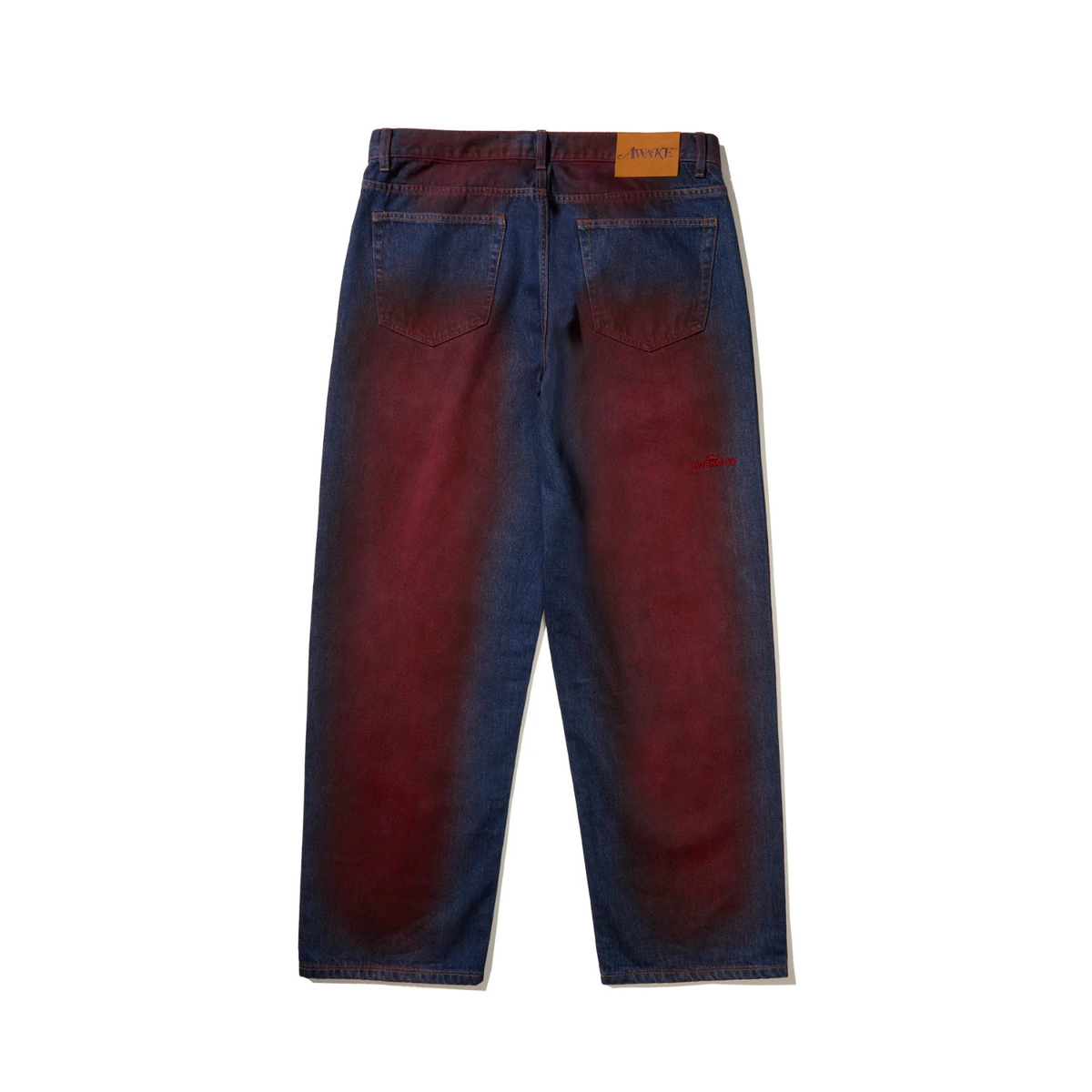 Awake Orchad St.Baggie Denim Red