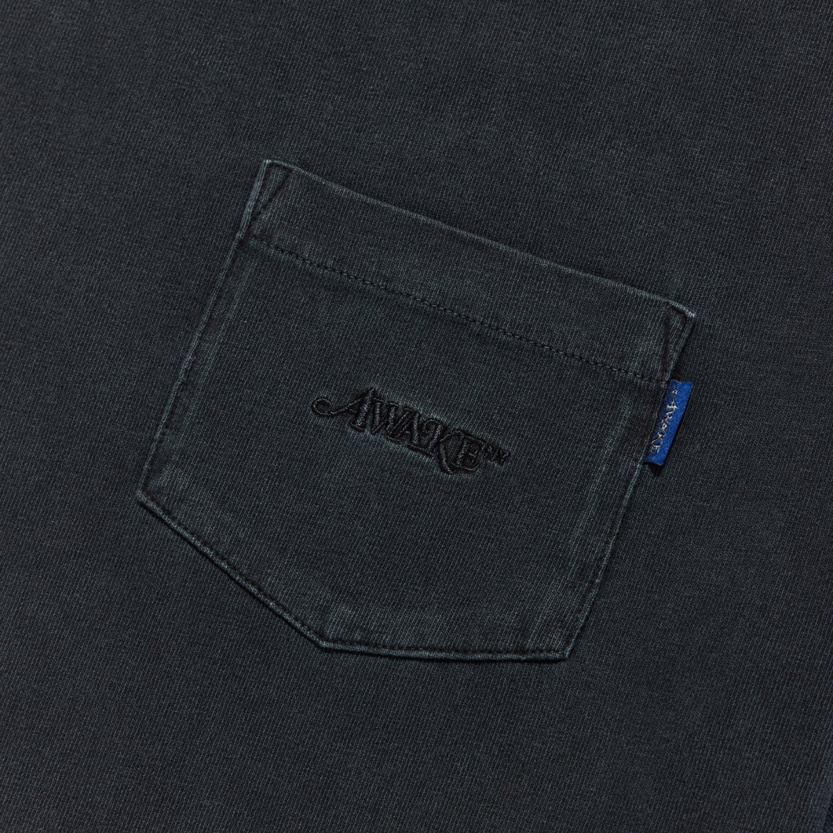 Awake Pocket Tee Black