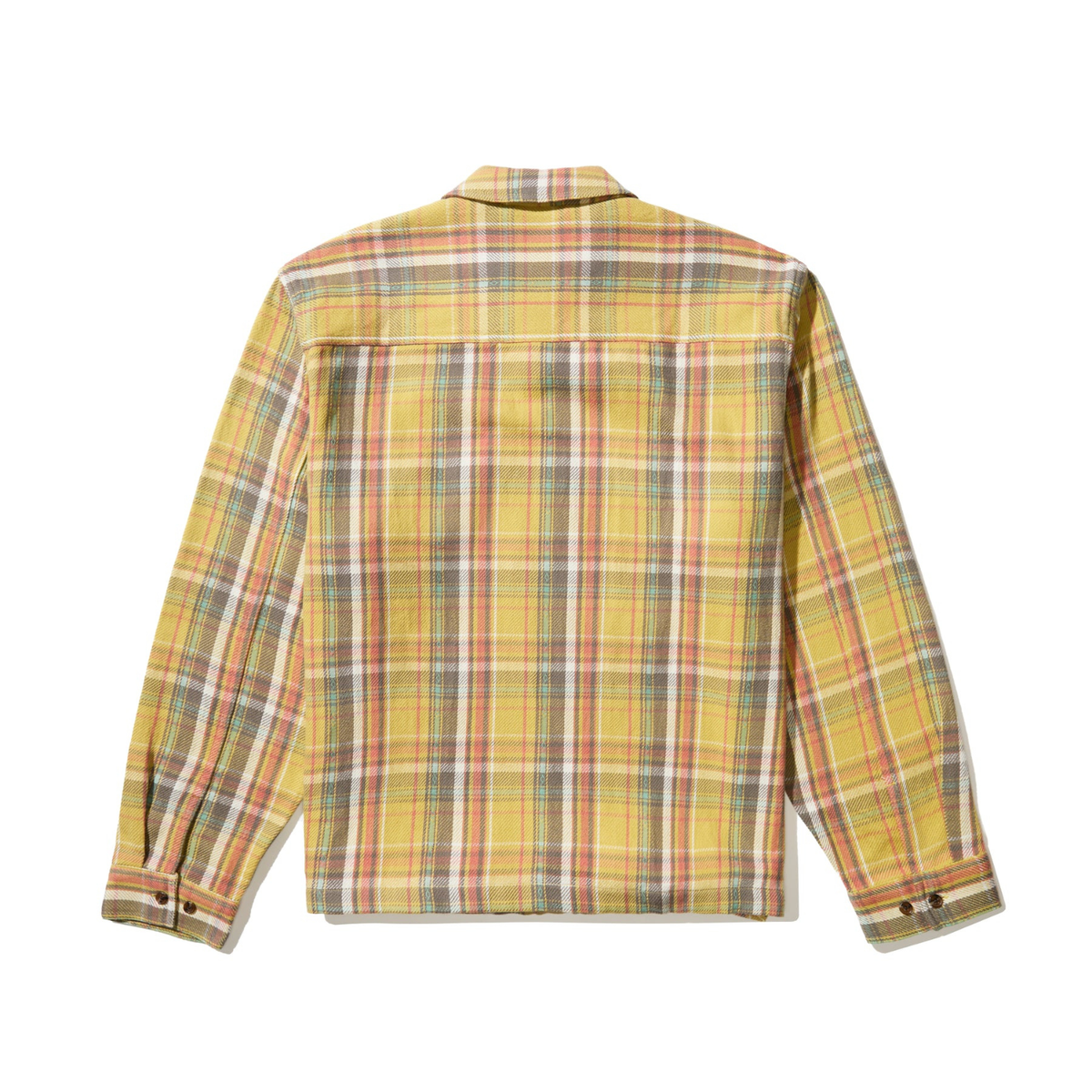 Awake Rivington Zip Flannel Yellow