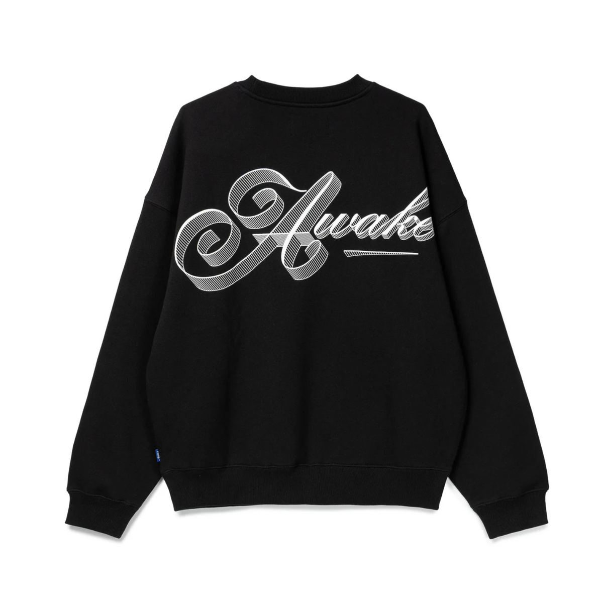 Awake Script Crewneck Black