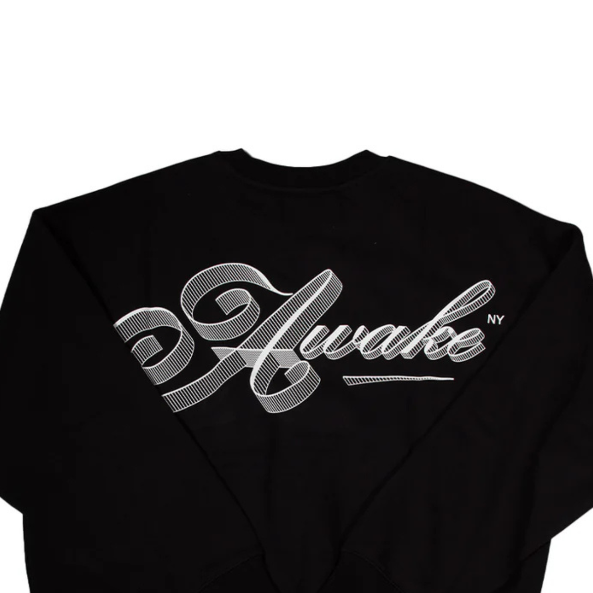 Awake Script Crewneck Black