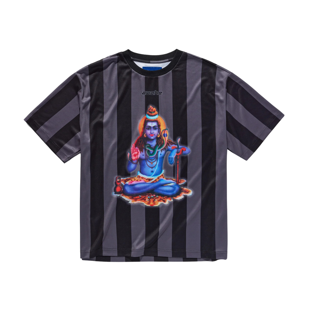 Awake Soccer Jersey SS Top Black