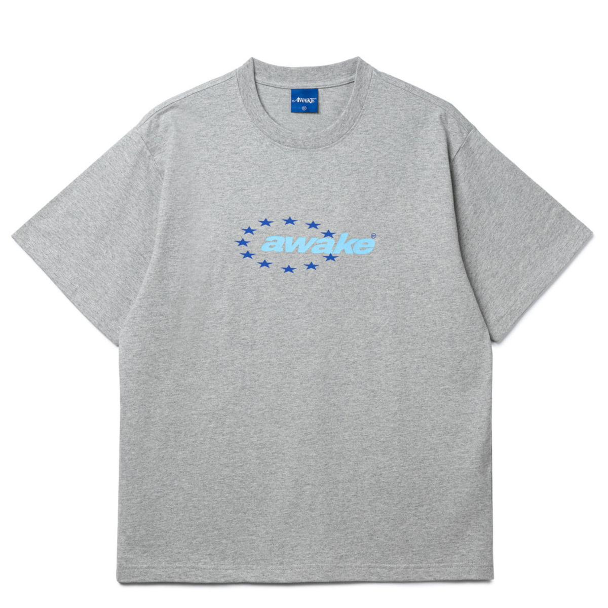 Awake Star Power Tee Heather Grey